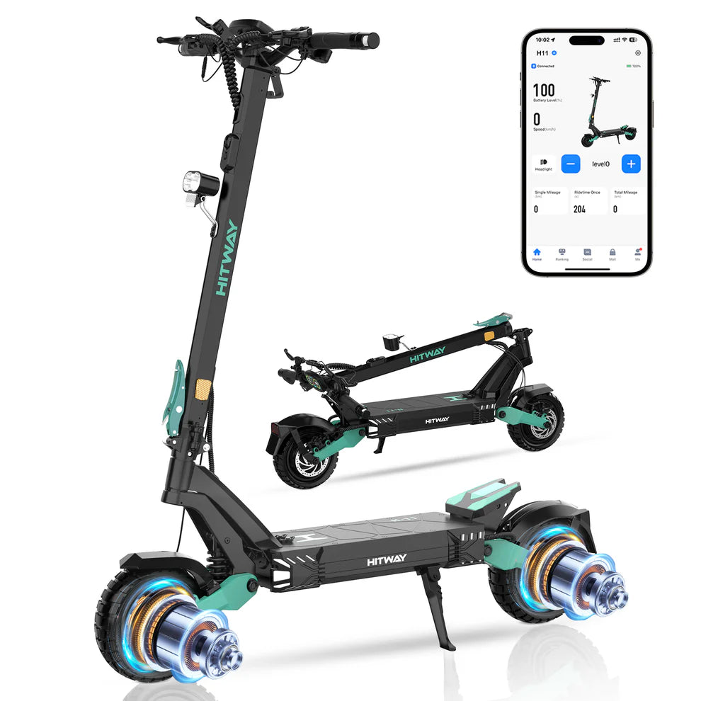Hitway H11 – Scooter Électrique Puissant 3200W