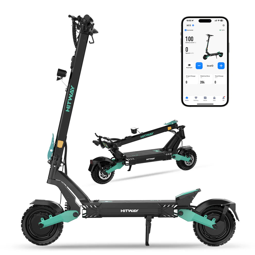 Hitway H11 – Scooter Électrique Puissant 3200W